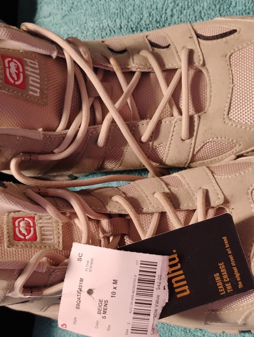 Men's Beige Sneakers
